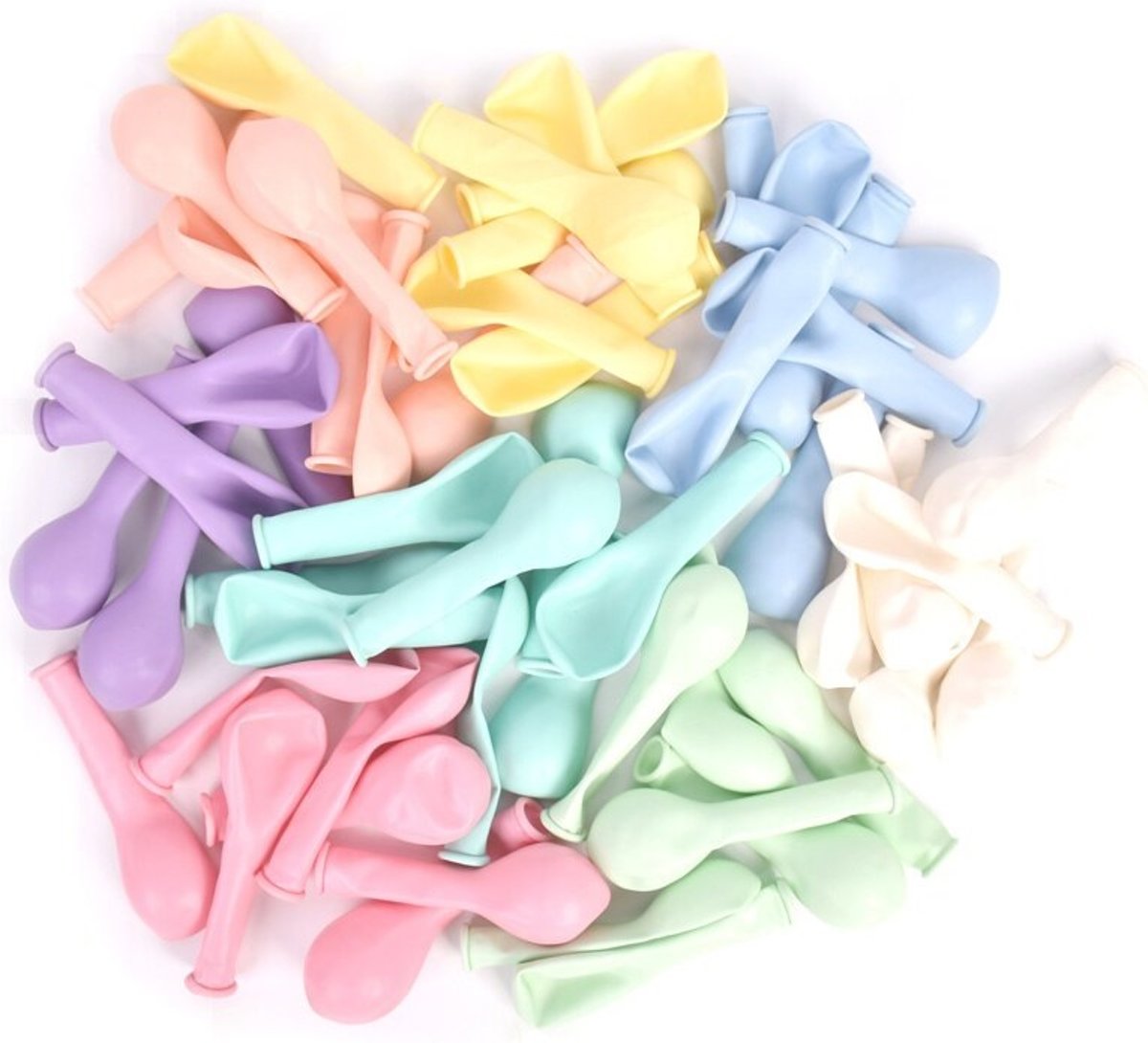 Pastel ballonnen | 30 stuks | Mix Colour| 5 inch| 12 cm | DM-Products